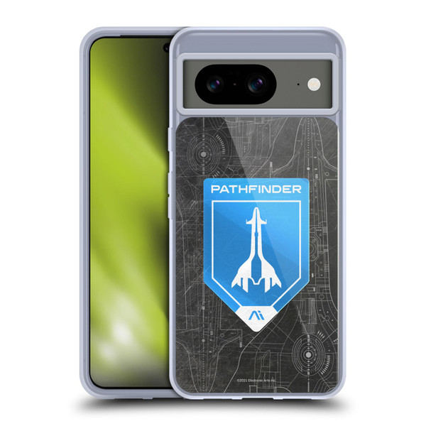 EA Bioware Mass Effect Andromeda Graphics Pathfinder Badge Soft Gel Case for Google Pixel 8