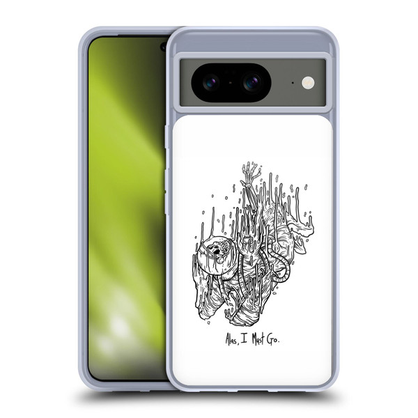 Matt Bailey Art Alas I Must Go Soft Gel Case for Google Pixel 8