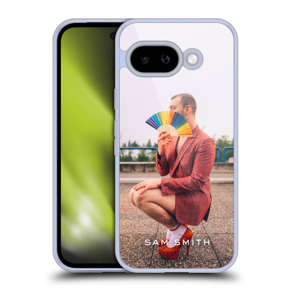 Sam Smith Art Rainbow Fan Soft Gel Case for Google Pixel 9A
