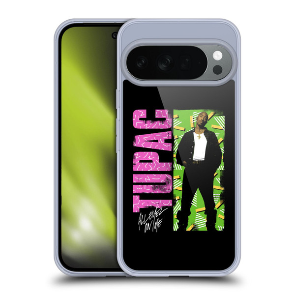 Tupac Shakur Key Art Distressed Look Soft Gel Case for Google Pixel 10