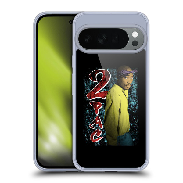 Tupac Shakur Key Art Vintage Soft Gel Case for Google Pixel 10