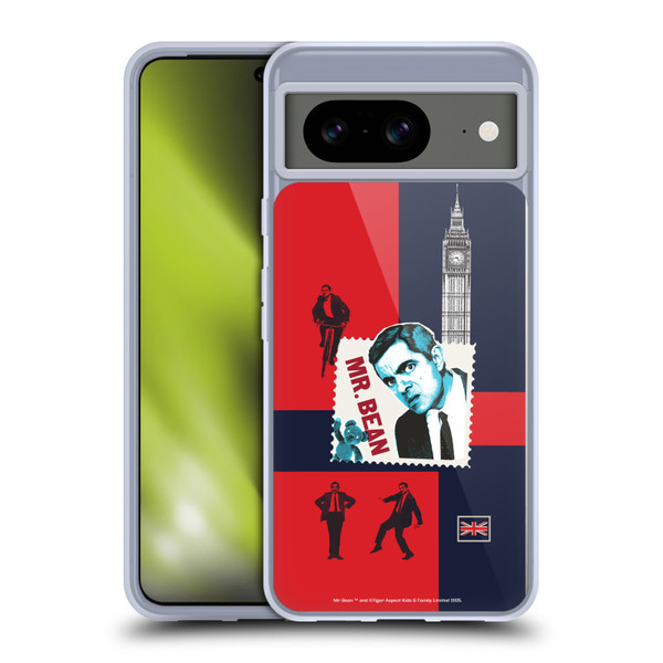 Mr. Bean London Art UK Art Soft Gel Case for Google Pixel 8