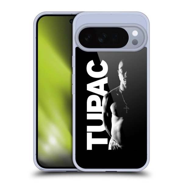Tupac Shakur Key Art Black And White Soft Gel Case for Google Pixel 10 Pro XL