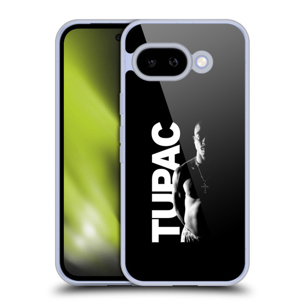 Tupac Shakur Key Art Black And White Soft Gel Case for Google Pixel 9A