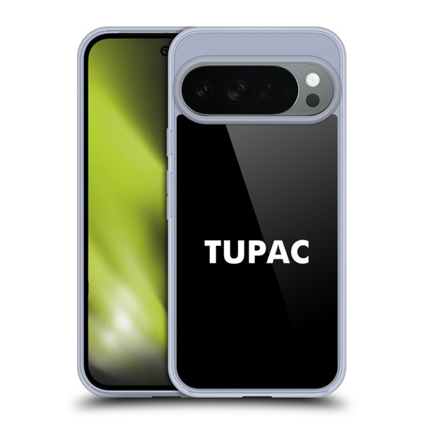 Tupac Shakur Logos Sans Serif Soft Gel Case for Google Pixel 10