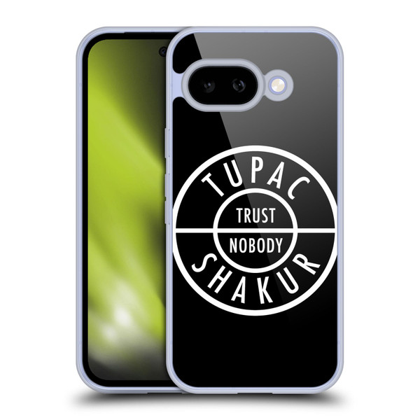 Tupac Shakur Logos Trust Nobody Soft Gel Case for Google Pixel 9A