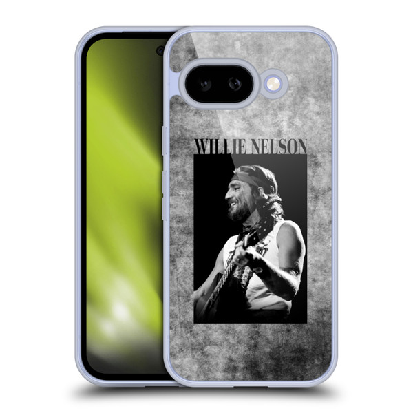 Willie Nelson Grunge Black And White Soft Gel Case for Google Pixel 9A
