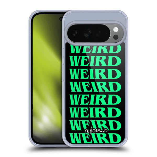 Yungblud Graphics Weird! Text Soft Gel Case for Google Pixel 10