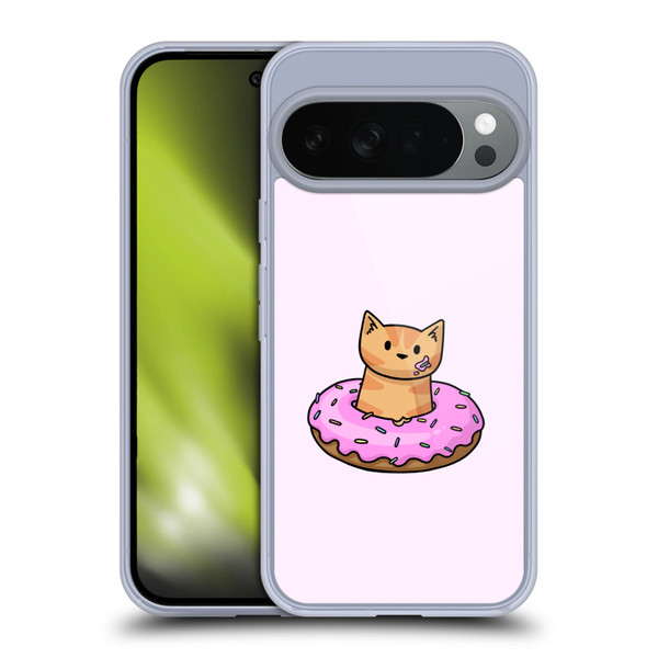 Beth Wilson Doodlecats Donut Soft Gel Case for Google Pixel 10