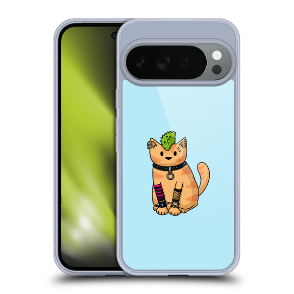 Beth Wilson Doodlecats Punk 2 Soft Gel Case for Google Pixel 10