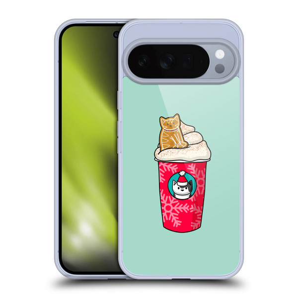 Beth Wilson Doodlecats Gingerbread Latte Soft Gel Case for Google Pixel 10 Pro XL
