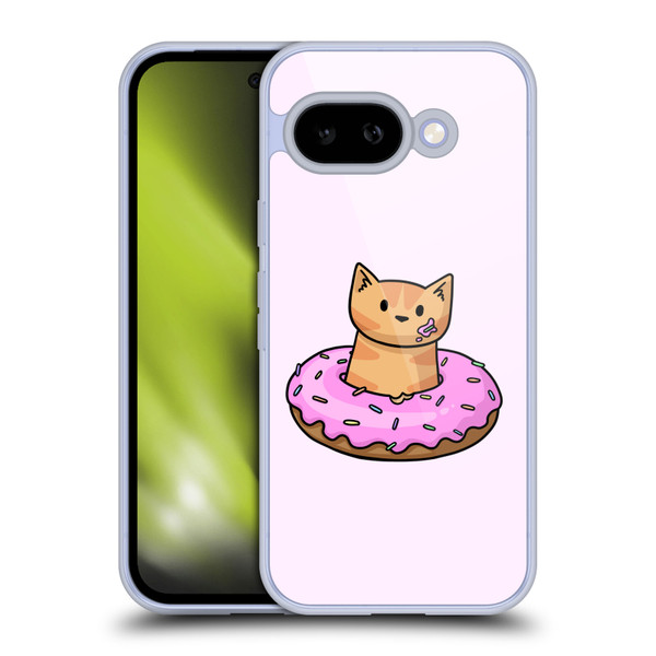 Beth Wilson Doodlecats Donut Soft Gel Case for Google Pixel 9A