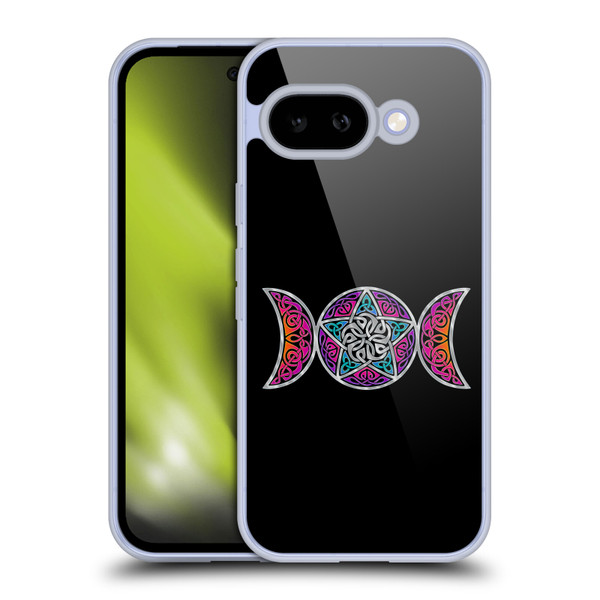 Beth Wilson Celtic Knot Stars Pagan Triple Moon Soft Gel Case for Google Pixel 9A