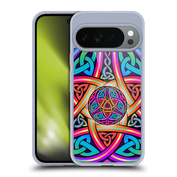 Beth Wilson Rainbow Celtic Knots Divine Soft Gel Case for Google Pixel 10