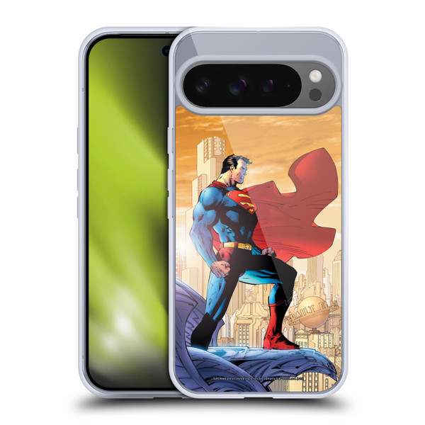 Superman DC Comics Comic Book Art #23 Variant Soft Gel Case for Google Pixel 9 Pro XL