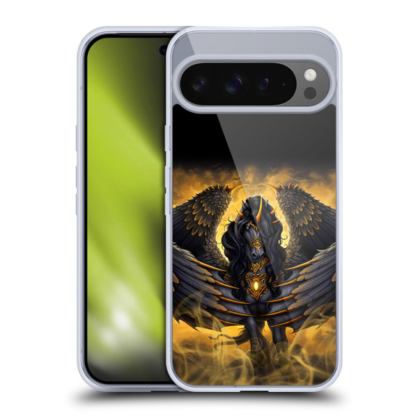 Sarah Richter Animals Gothic Pegasus Soft Gel Case for Google Pixel 9 Pro XL