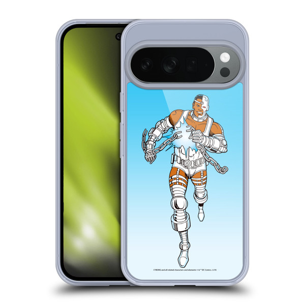 Cyborg DC Comics Fast Fashion Classic 2 Soft Gel Case for Google Pixel 10