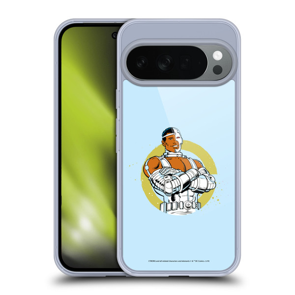 Cyborg DC Comics Fast Fashion Classic Soft Gel Case for Google Pixel 10