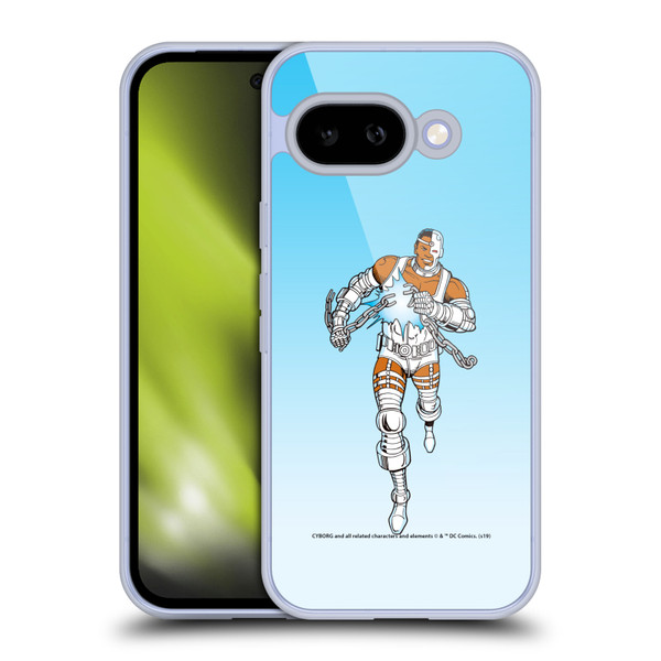 Cyborg DC Comics Fast Fashion Classic 2 Soft Gel Case for Google Pixel 9A