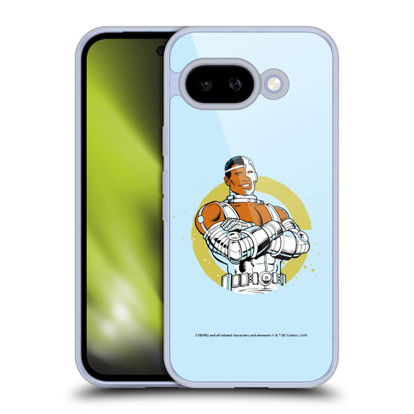 Cyborg DC Comics Fast Fashion Classic Soft Gel Case for Google Pixel 9A