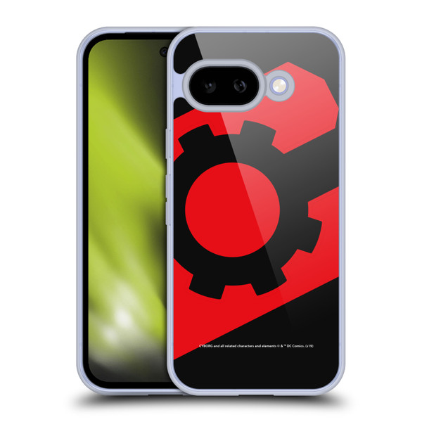 Cyborg DC Comics Logos Geometric 2 Soft Gel Case for Google Pixel 9A