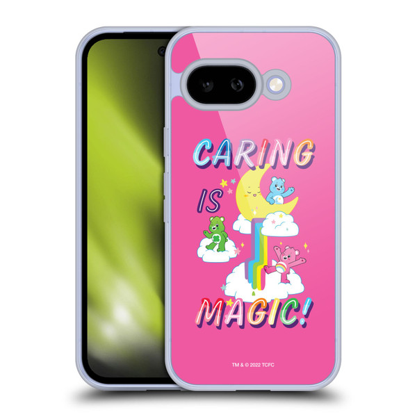 Care Bears 40th Anniversary Caring Is Magic Soft Gel Case for Google Pixel 9A