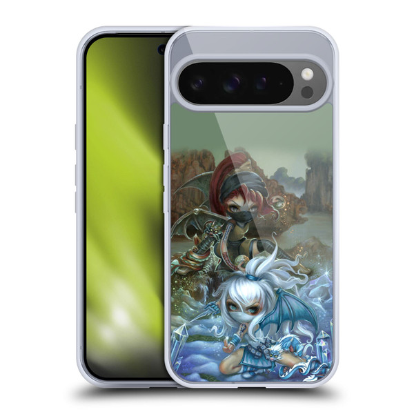 Strangeling Dragon Earth Ninja Fairies Soft Gel Case for Google Pixel 9 Pro XL