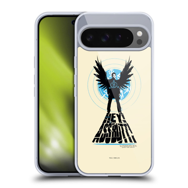 Supernatural Graphic Hey Ass-Butt Soft Gel Case for Google Pixel 9 Pro XL