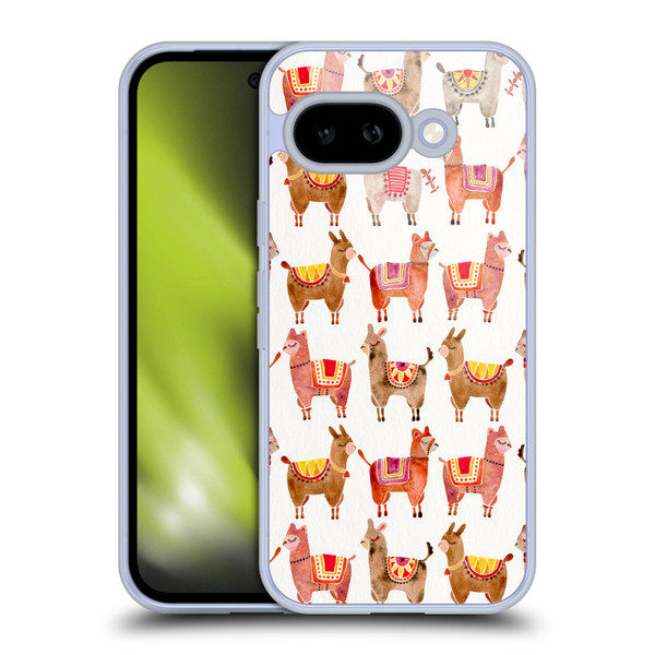 Cat Coquillette Animals Alpacas Soft Gel Case for Google Pixel 9A