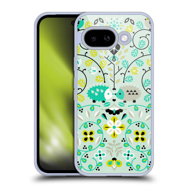 Cat Coquillette Animals Hedgehogs Symmetry Soft Gel Case for Google Pixel 9A