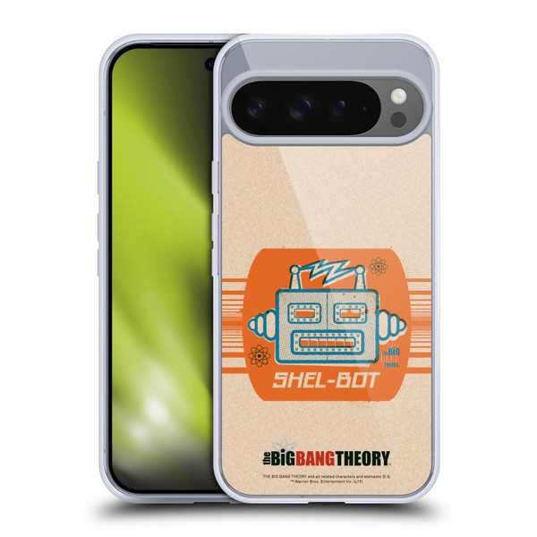 The Big Bang Theory Iconic Shel-bot Soft Gel Case for Google Pixel 9 Pro XL
