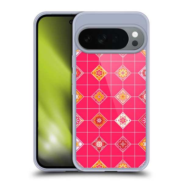 Cat Coquillette Patterns 6 Mexican Tile 3 Soft Gel Case for Google Pixel 10
