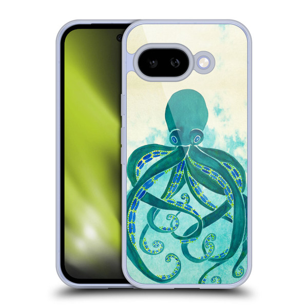 Cat Coquillette Sea Octopus Soft Gel Case for Google Pixel 9A