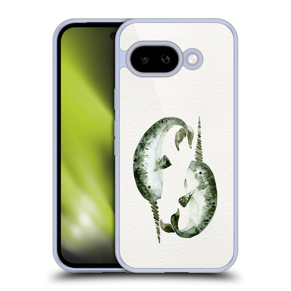 Cat Coquillette Sea Original Narwhals Soft Gel Case for Google Pixel 9A
