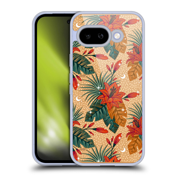 Cat Coquillette Tropical Wildlife Lily Soft Gel Case for Google Pixel 9A