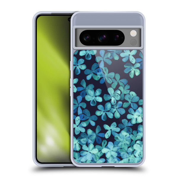 Micklyn Le Feuvre Florals 2 Hand Painted Floral Pattern Soft Gel Case for Google Pixel 8 Pro