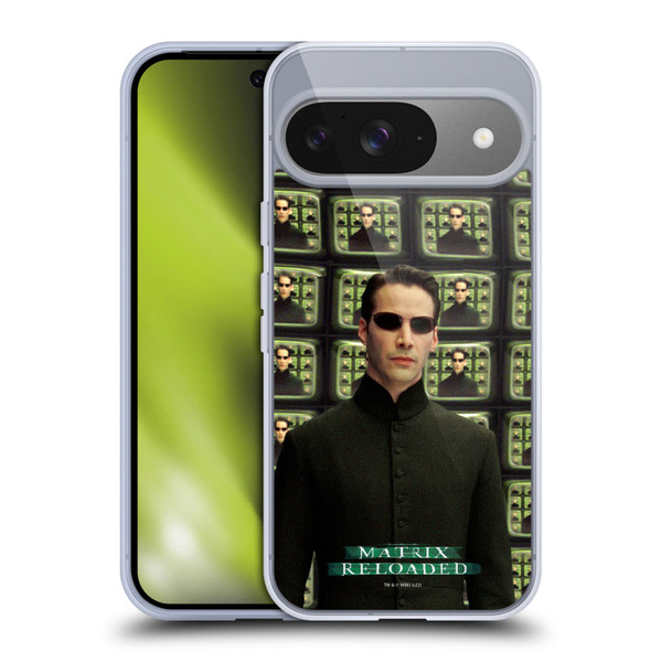 The Matrix Reloaded Key Art Neo 2 Soft Gel Case for Google Pixel 9 / Pixel 9 Pro