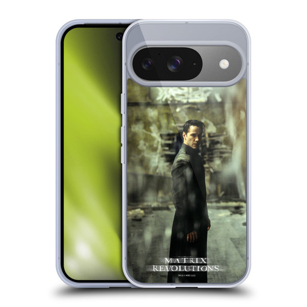 The Matrix Revolutions Key Art Neo 2 Soft Gel Case for Google Pixel 9 / Pixel 9 Pro