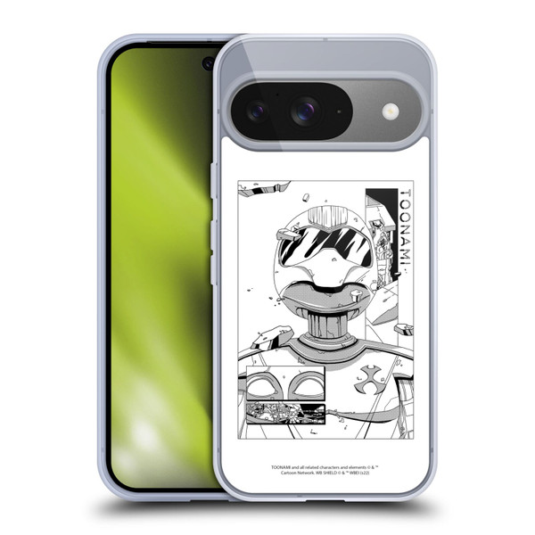 Toonami Graphics Comic Soft Gel Case for Google Pixel 9 / Pixel 9 Pro