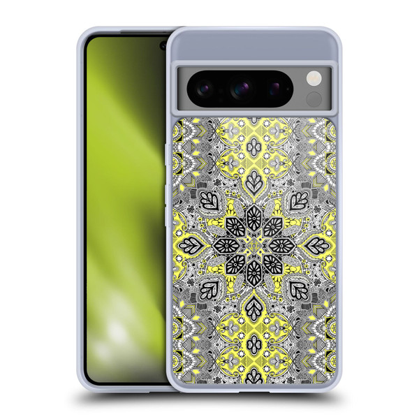 Micklyn Le Feuvre Mandala Sunshine Medallion Soft Gel Case for Google Pixel 8 Pro