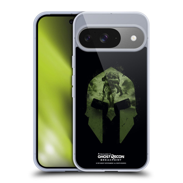 Tom Clancy's Ghost Recon Breakpoint Graphics Nomad Logo Soft Gel Case for Google Pixel 9 / Pixel 9 Pro