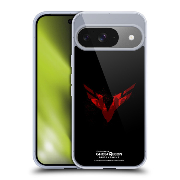 Tom Clancy's Ghost Recon Breakpoint Graphics Wolves Logo Soft Gel Case for Google Pixel 9 / Pixel 9 Pro