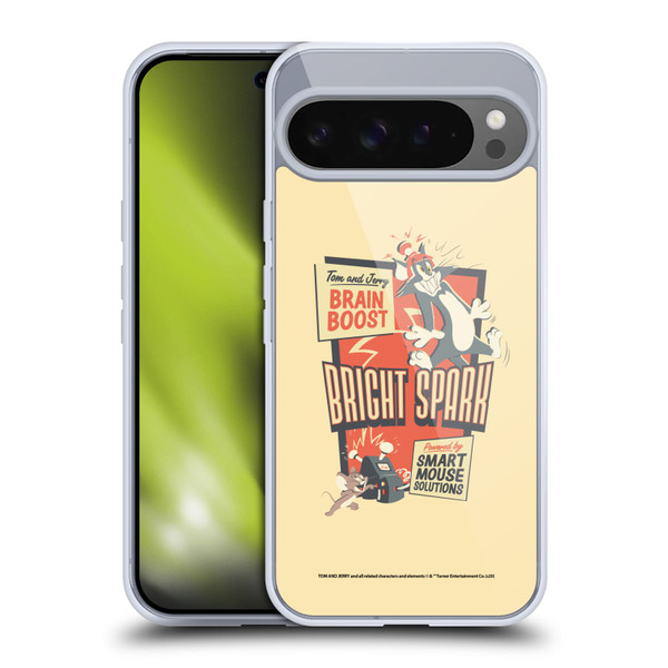 Tom and Jerry Retro Bright Spark Soft Gel Case for Google Pixel 9 Pro XL