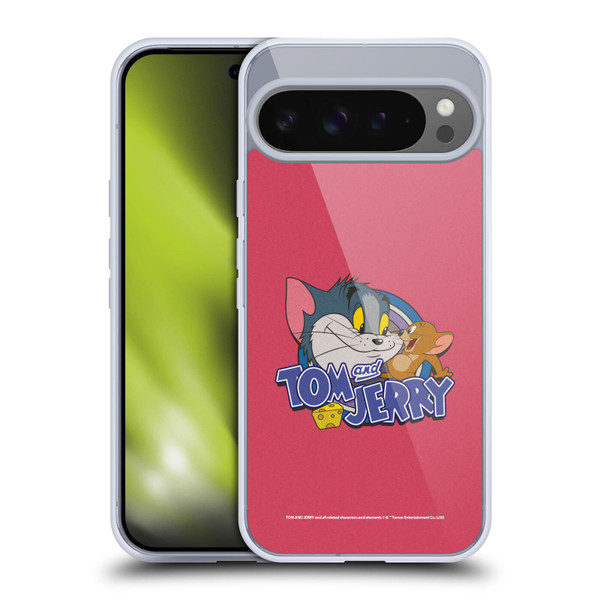 Tom and Jerry Typography Art Classic Soft Gel Case for Google Pixel 9 Pro XL