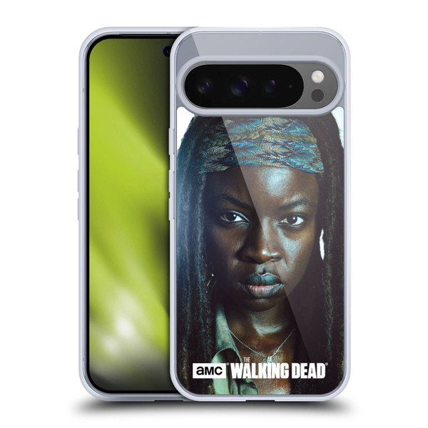 AMC The Walking Dead Characters Michonne Soft Gel Case for Google Pixel 9 Pro XL