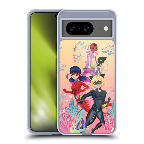 Miraculous Ladybug Aqua Ladybug Aqua Power Soft Gel Case for Google Pixel 8