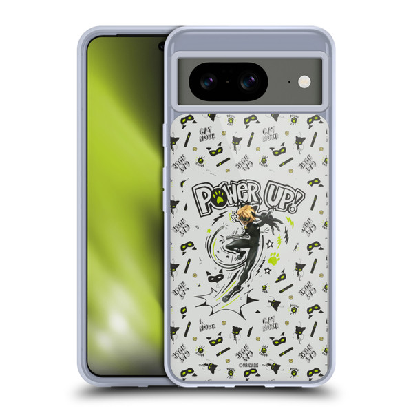 Miraculous Ladybug Character Art And Patterns Cat Noir Soft Gel Case for Google Pixel 8