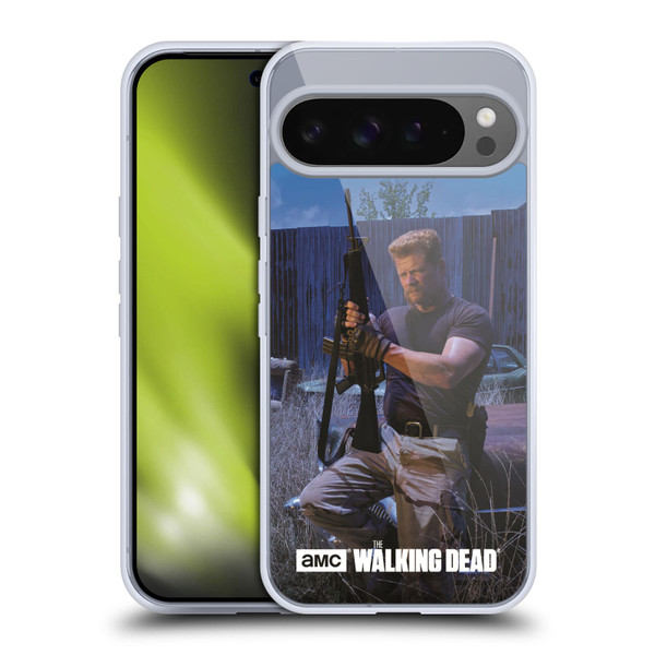 AMC The Walking Dead Filtered Characters Abraham Soft Gel Case for Google Pixel 9 Pro XL