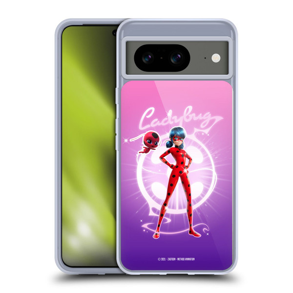 Miraculous Ladybug Graphics Ladybug Soft Gel Case for Google Pixel 8
