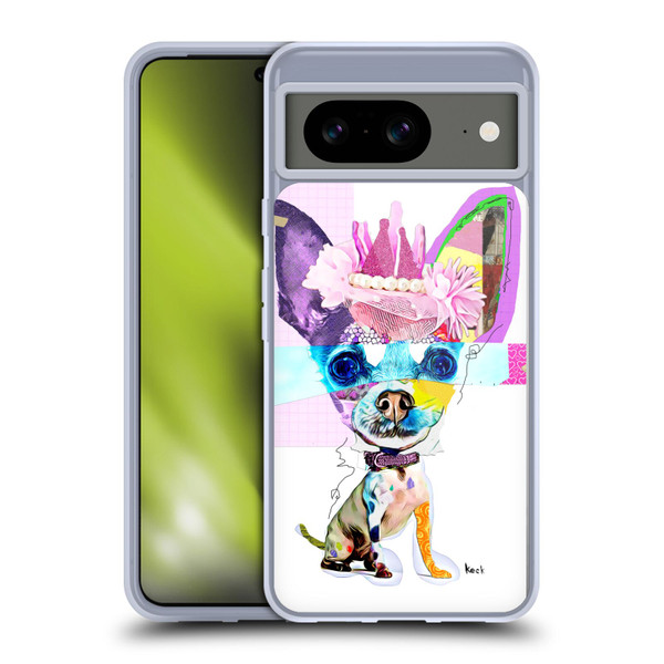 Michel Keck Animal Collage Chihuahua Soft Gel Case for Google Pixel 8